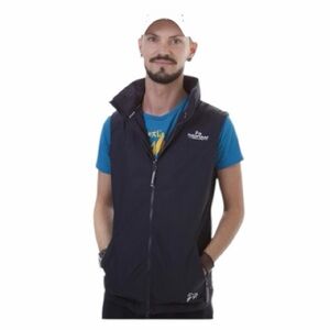 Horsewear Corrib Ireland Fleece-Lined Hooded Waterproof Vest MEDIUM Black GUC